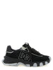 Dolce & Gabbana Black Polyamide Athletic Sneakers