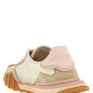 Dolce & Gabbana Multicolor Polyamide Athletic Sneakers