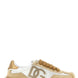 Dolce & Gabbana Beige Calfskin Athletic Sneakers
