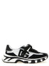Dolce & Gabbana Bicolor Polyester Athletic Sneakers