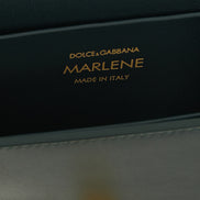 Dolce & Gabbana Bicolor Calfskin Shoulder Bag