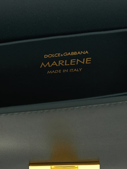 Dolce & Gabbana Bicolor Calfskin Shoulder Bag
