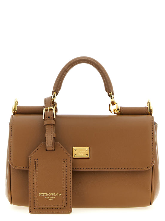 Dolce & Gabbana Brown Calfskin Handbag