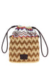 Missoni Multicolor Cotton Crossbody Bag