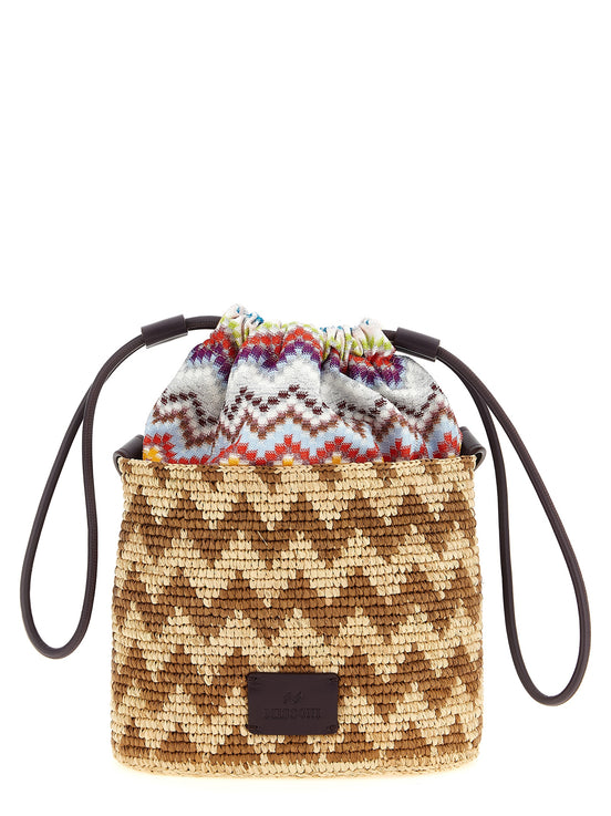 Missoni Multicolor Cotton Crossbody Bag