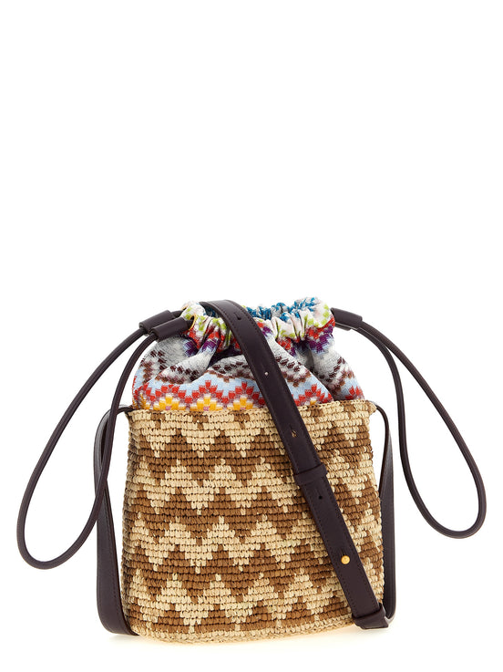 Missoni Multicolor Cotton Crossbody Bag