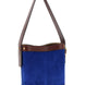 Versace Blue Calfskin Shoulder Bag