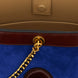 Versace Blue Calfskin Shoulder Bag