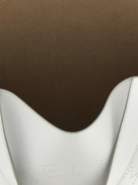 Τσάντα tote Stella McCartney γκρι από πολυαμίδιο