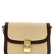 A.P.C. Beige Cotton Crossbody Bag