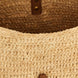 Saint Laurent Beige Raffia Shoulder Bag