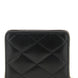 Saint Laurent Black Lamb Leather Cardholder