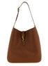Saint Laurent Brown Calfskin Shoulder Bag