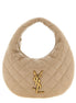 Saint Laurent Beige Lamb Leather Handbag