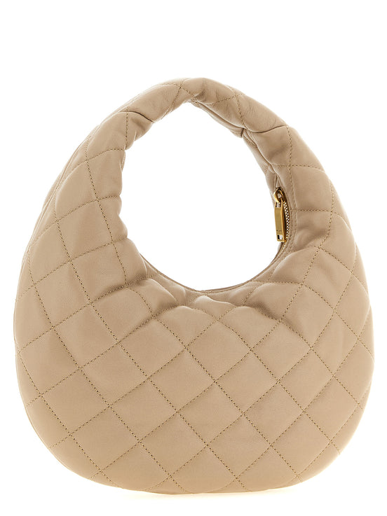 Saint Laurent Beige Lamb Leather Handbag