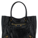 Balenciaga Black Lamb Leather Tote Bag