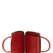 Comme Des Garçons Red Cowhide Cardholder