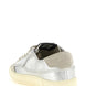 Autry Silver Canvas Low Top Sneakers