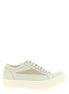 Rick Owens Beige Cowhide Low Top Sneakers