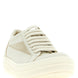 Rick Owens Beige Cowhide Low Top Sneakers
