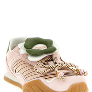 Fendi Multicolor Calfskin Athletic Sneakers