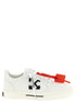 Off-White Bicolor Cotton Low Top Sneakers