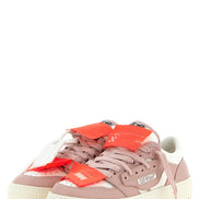 Αθλητικά παπούτσια Off-White από πολύχρωμο δέρμα χαμηλού προφίλ