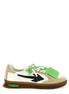 Off-White Multicolor Nylon Athletic Sneakers