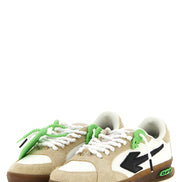 Off-White Multicolor Nylon Athletic Sneakers