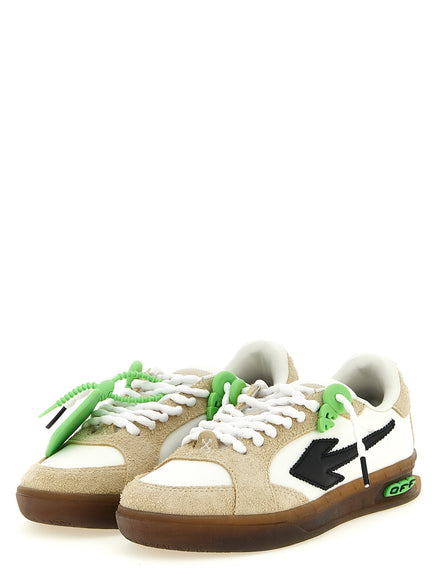 Off-White Multicolor Nylon Athletic Sneakers