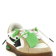 Off-White Multicolor Nylon Athletic Sneakers
