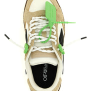 Off-White Multicolor Nylon Athletic Sneakers