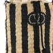 Valentino Garavani Black Straw Shoulder Bag