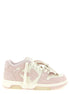 Off-White Multicolor Leather Low Top Sneakers
