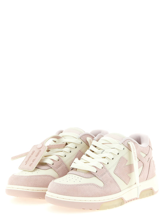 Αθλητικά παπούτσια Off-White από πολύχρωμο δέρμα χαμηλού προφίλ