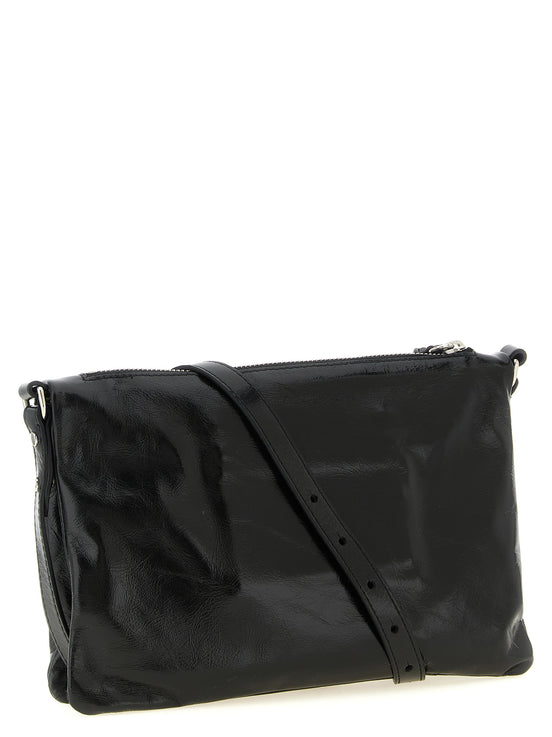 Isabel Marant Black Calfskin Crossbody Bag