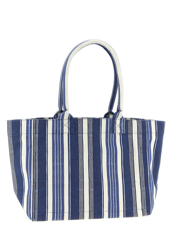 Isabel Marant Blue Cotton Tote Bag