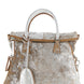 Maison Margiela Silver Lambskin Handbag