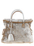 Maison Margiela Silver Lambskin Handbag