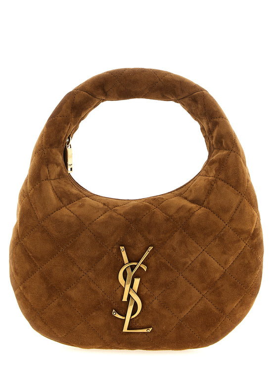 Saint Laurent Brown Calfskin Handbag