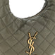Saint Laurent Gray Lamb Leather Handbag