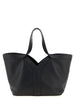 Saint Laurent Black Calfskin Tote Bag
