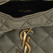 Saint Laurent Gray Lamb Leather Handbag