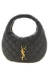Saint Laurent Brown Lamb Leather Handbag