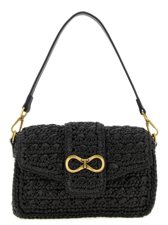 Twinset Black Polypropylene Crossbody Bag