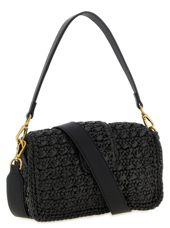Twinset Black Polypropylene Crossbody Bag