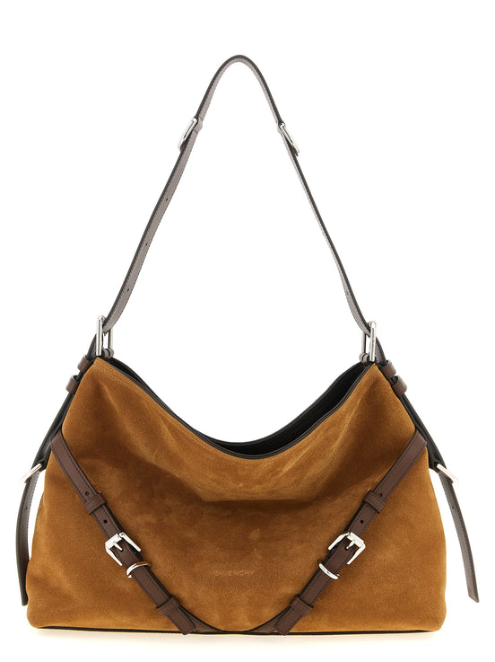 Givenchy Brown Calfskin Shoulder Bag