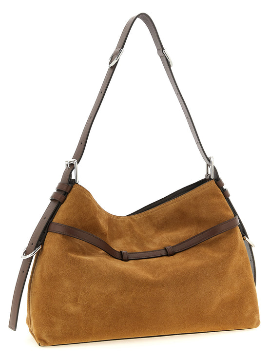 Givenchy Brown Calfskin Shoulder Bag