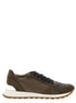 Brunello Cucinelli Bicolor Calfskin Athletic Sneakers