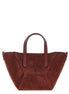 Brunello Cucinelli Bordeaux Calfskin Handbag